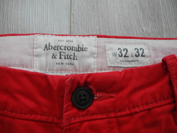 Джинсы Штаны Слаксы Abercrombie s Fitch 32/32 , фото №6