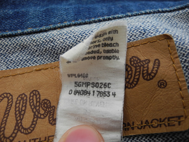 Куртка джинсовая Wrangler р. M ( Made in USA ) Сост Нового, photo number 5