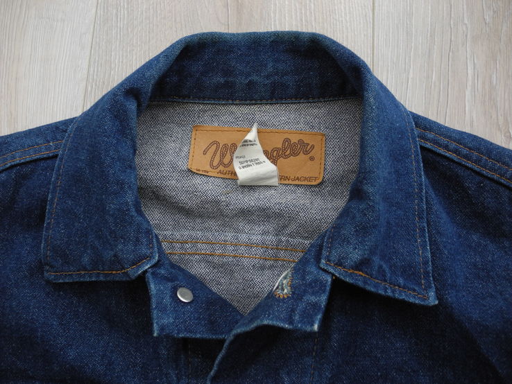 Куртка джинсовая Wrangler р. M ( Made in USA ) Сост Нового, фото №9