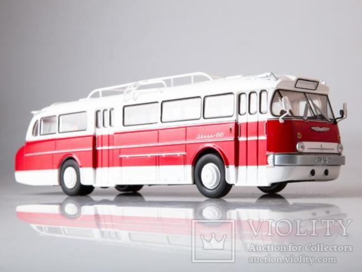 Серия Наши Автобусы №6 ИКАРУС-66 ( 1955 ) Modimio, фото №3