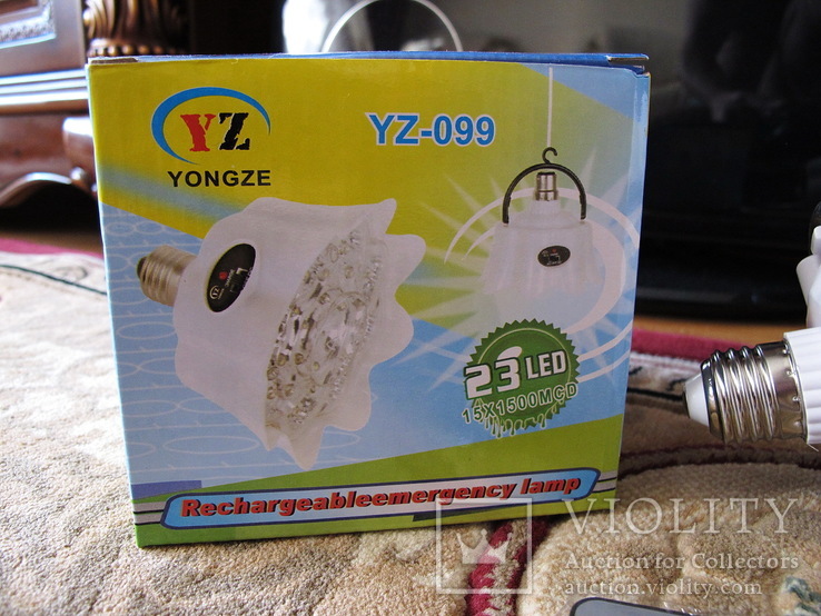 6 ламп фонарь YONGZE  YZ-099 на аккумуляторе под ремонт, фото №5