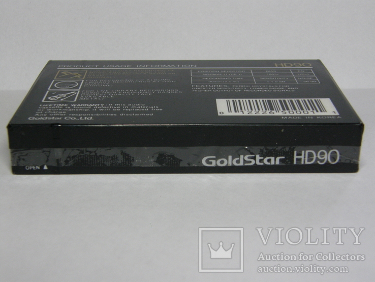Аудиокассета GOLDSTAR HD 90, фото №6