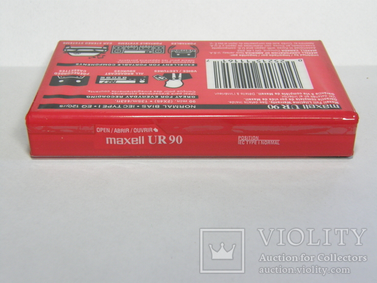 Аудиокассета MAXELL UR 90, фото №5