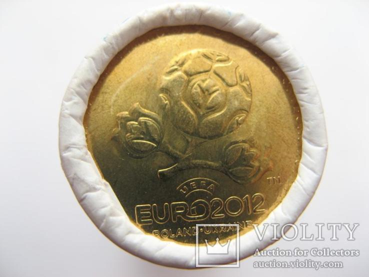 Ролл монет 1 грн х 50шт Євро 2012 2012г, фото №2