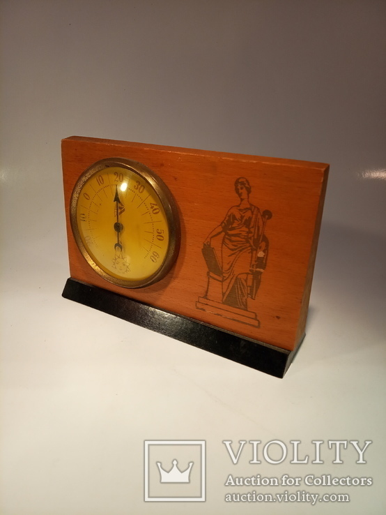 Прибор, измерительный, Термометр СССР, стрелочный, механический