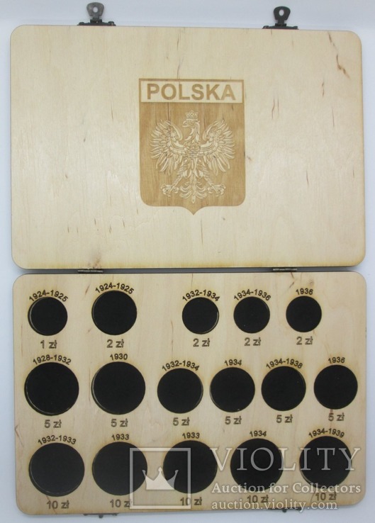 Бокс під срібні монети Польщі 1924-1939 рр, фото №2