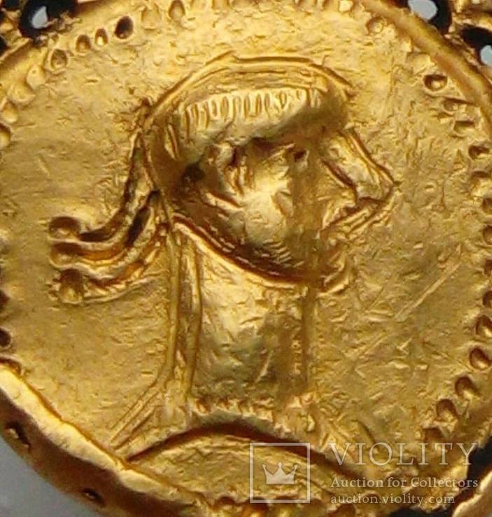 Золотий римський медальйон, фото №4