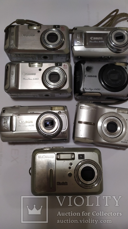 Фотоаппараты Canon,Kodak,Olympus одним лотом, фото №2