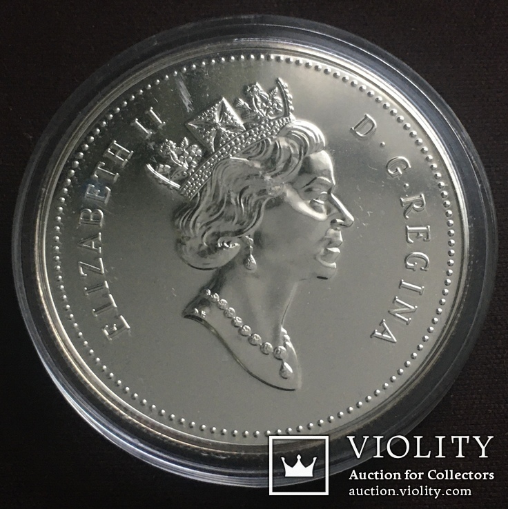  1 доллар 1990 г.  1690 Kelsey 1990 Elizabeth II D G Regina Келси Канада / Канада, фото №3