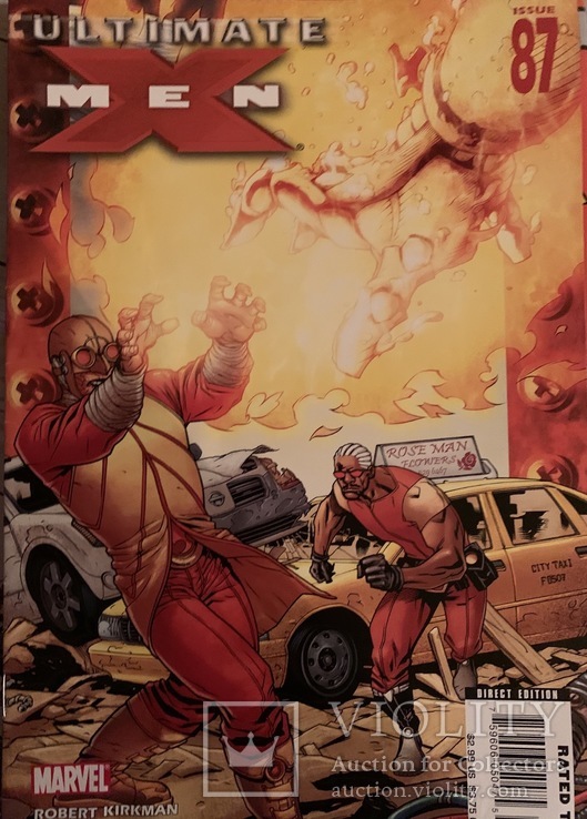 Винтажные комиксы Marvel Ultimate X men #87