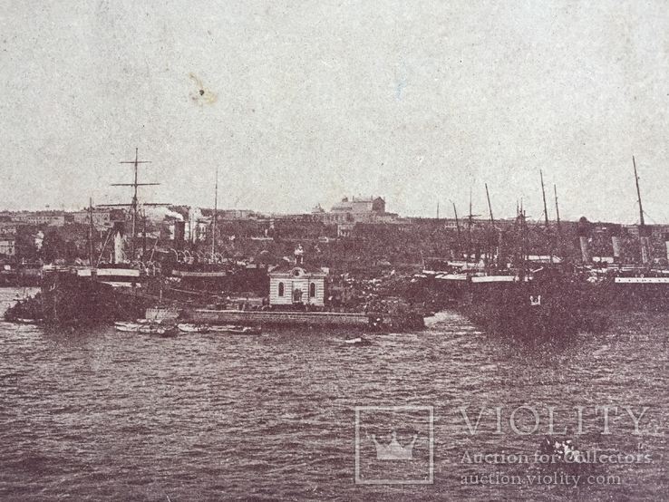 Открытка Почтовая карточка Одесса Вид с моря, фото №2