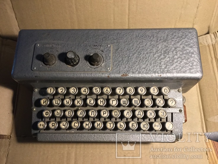 Клавиатура Армейский датчик телеграфного кода Р-010, фото №2