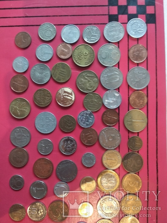 364 монети світу без повторень. 75 країн світу., фото №5
