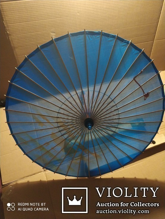 Зонт  бамбук шёлк 49 год вродной коробке, фото №10