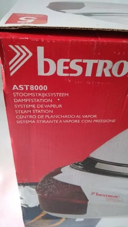 Паровый утюг Bestron AST8000 паровая станция, фото №3