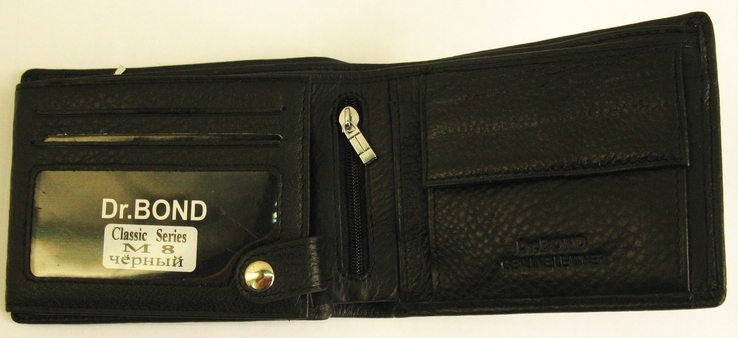 Бумажник в коробке , портмоне , кошелек . Dr. Bond . Classiс Series M-8 -, photo number 9