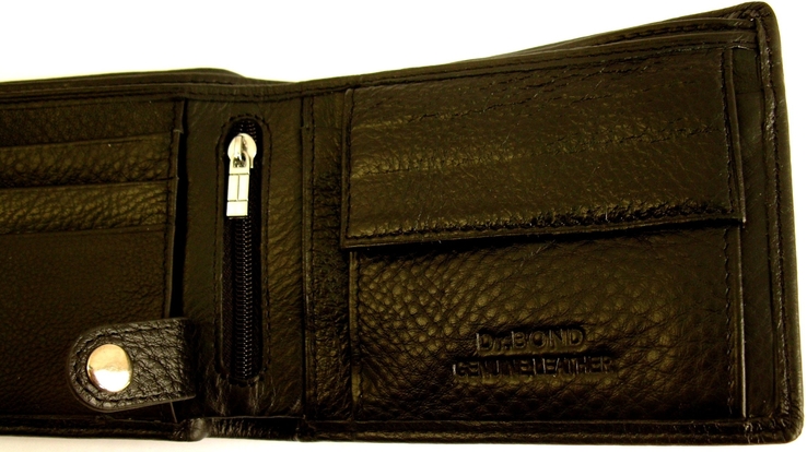 Бумажник в коробке , портмоне , кошелек . Dr. Bond . Classiс Series M-8 -, photo number 12