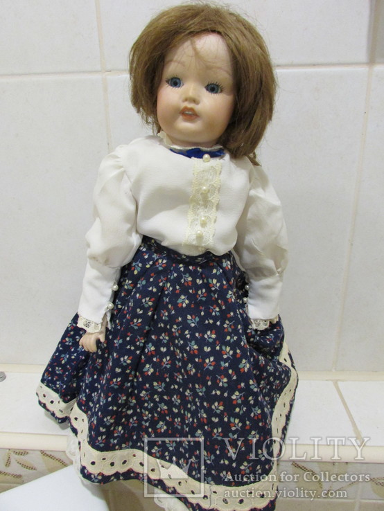Винтажная фарфоровая кукла Simon &amp; Halbig, фото №2