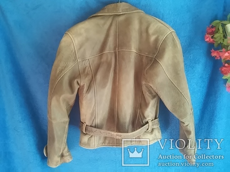 Куртка - косуха: "Class" Оригинал размер S натуральная кожа, фото №4