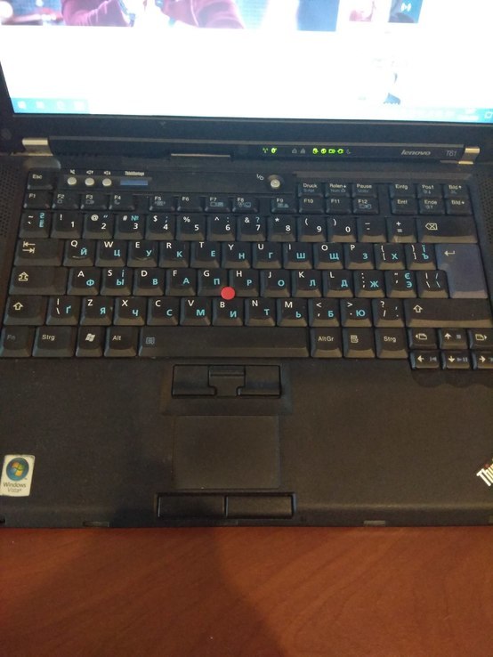 Ноутбук Lenovo ThinkPad T61 14" NVIDIA 4GB RAM 500GB HDD + док. станция., photo number 3