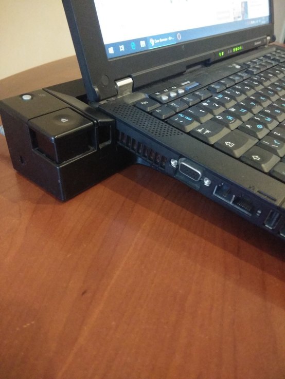 Ноутбук Lenovo ThinkPad T61 14" NVIDIA 4GB RAM 500GB HDD + док. станция., numer zdjęcia 5