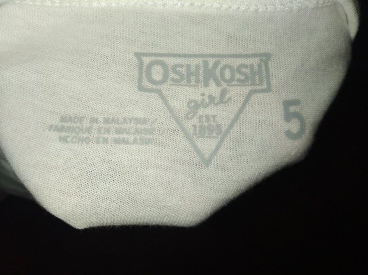 Реглан кофта на 5-6 років Oshkosh, фото №6