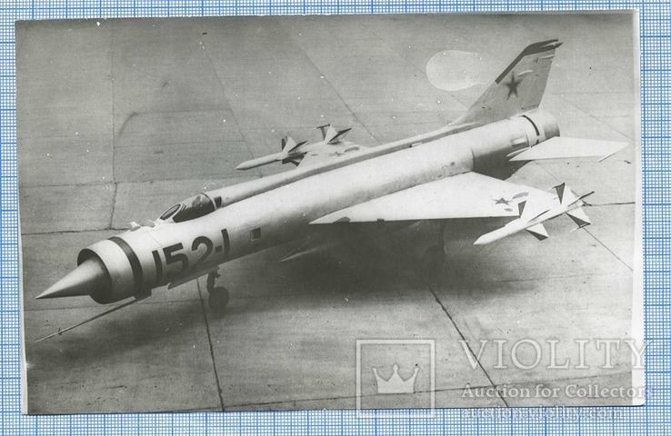 Фотокопия. Самолет Е-152-1