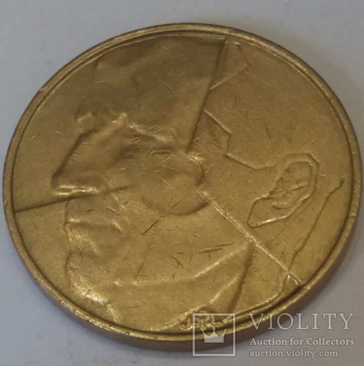 Бельгія 5 франків, 1987, фото №3