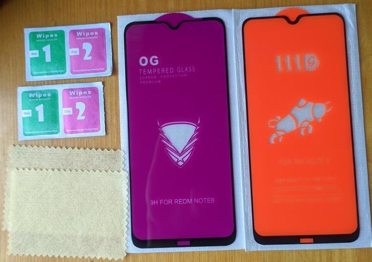 Защитное стекло для Xiaomi Redmi Note 8 2шт