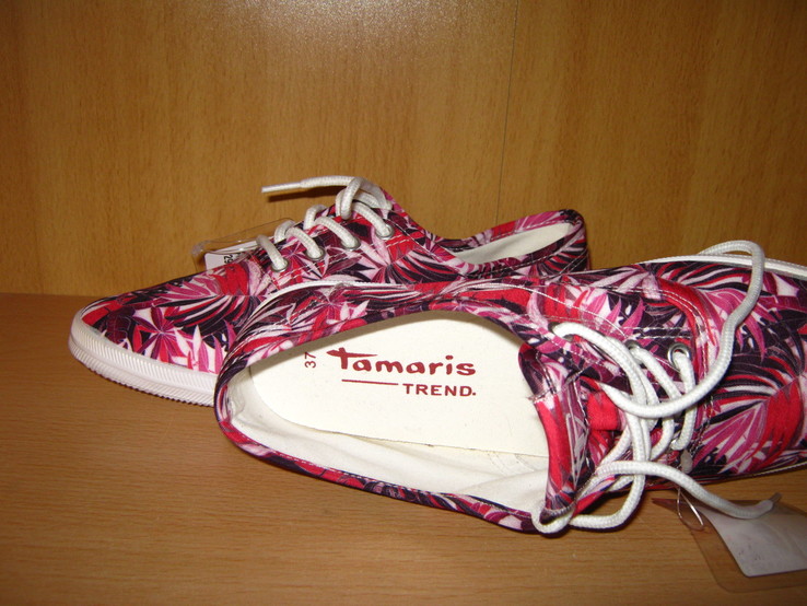 TAMARIS женские слипоны на шнурках р.37, новые Germany, фото №5
