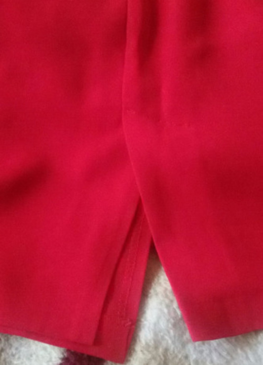 Эффектная яркая юбка карандаш, высокая талия, фото №3