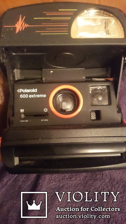 Ретро фотоаппарат Polaroid 600 extrieme, фото №4