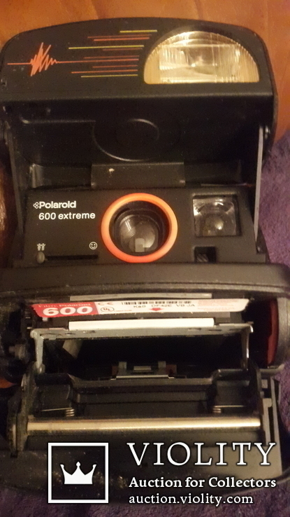 Ретро фотоаппарат Polaroid 600 extrieme, фото №5