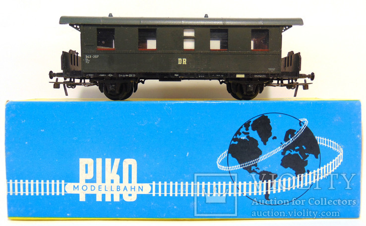 Пассажирский вагон Bi 24 Piko Prefo 5452512/5/12 (ГДР), HO. № 2