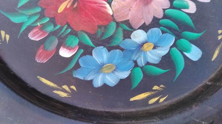 Настенная тарелка (ручная роспись), фото №5