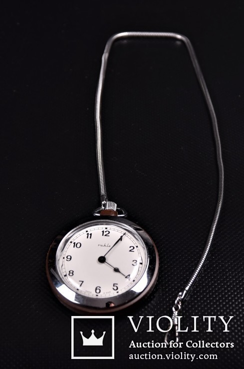 Карманные часы Ruhla, DDR, фото №3