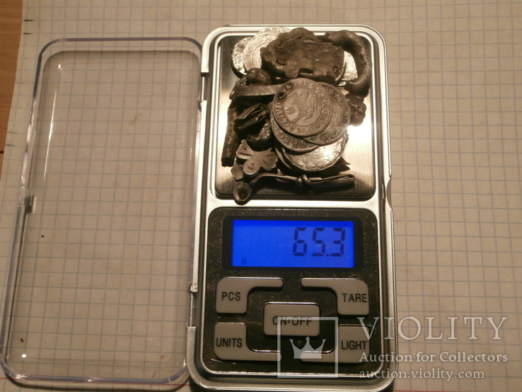 Серебро на лом (65 гр)