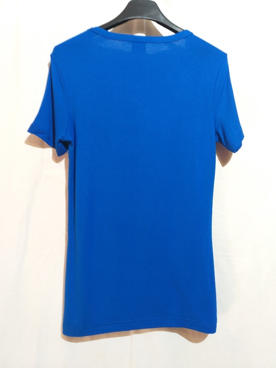 Базовая женская футболка YN. ХS синяя., фото №7