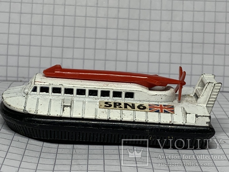 1972 №72 LESNEY SRN6 Hovercraft Made in England, фото №2