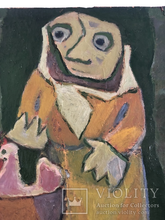 Константин Качанов (Попроцкий), картина "С корзиной", фото №4