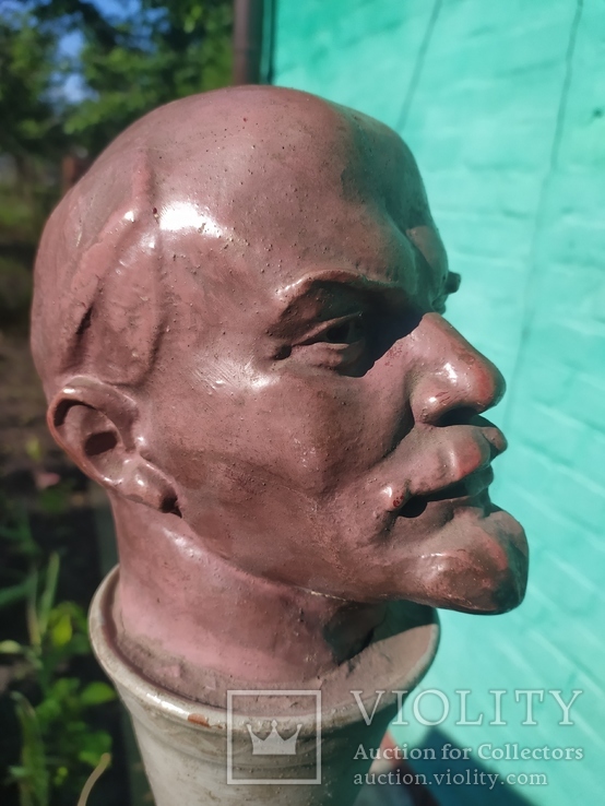 Бюст скульптура Ленин как живой