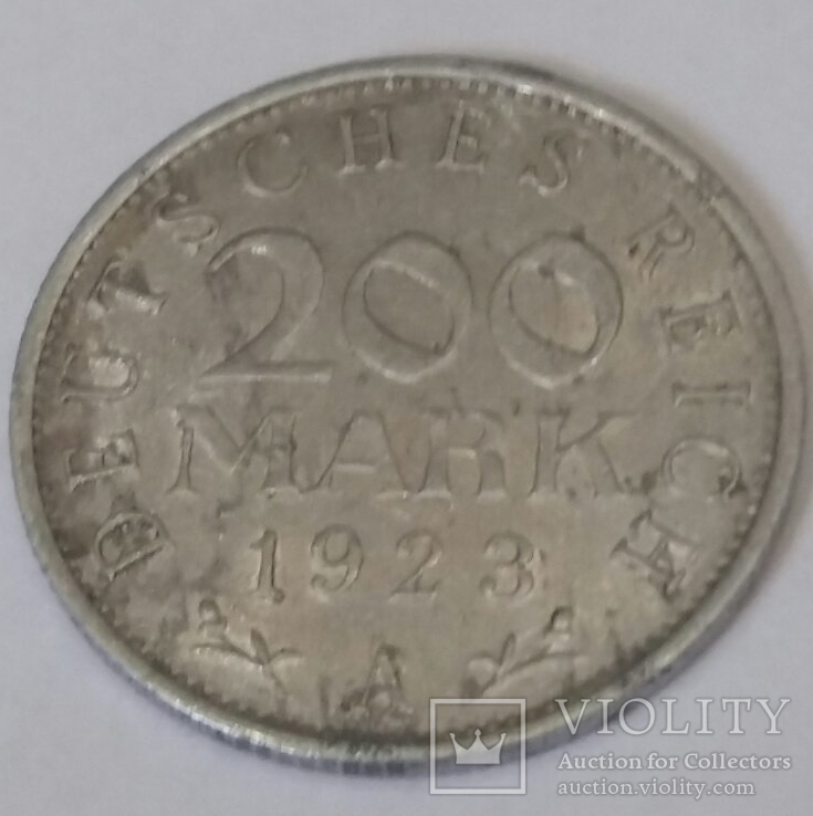 Німеччина 200 марок, 1923, фото №2