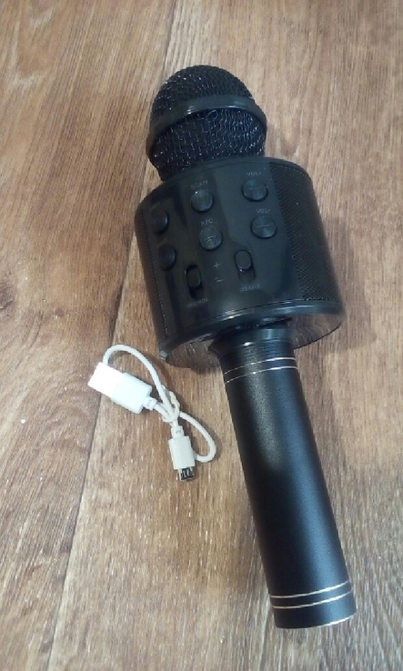 Беспроводной Bluetooth Караоке микрофон WS-858, фото №6
