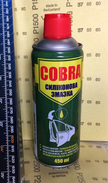 Силиконовая смазка COBRA 450 ml, фото №2