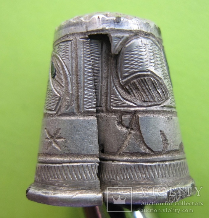Серебренный наперсток, фото №4