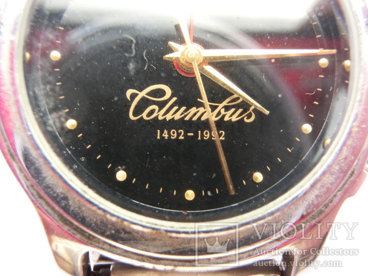 Часы Будильник Колумбус 1492-1992, фото №11