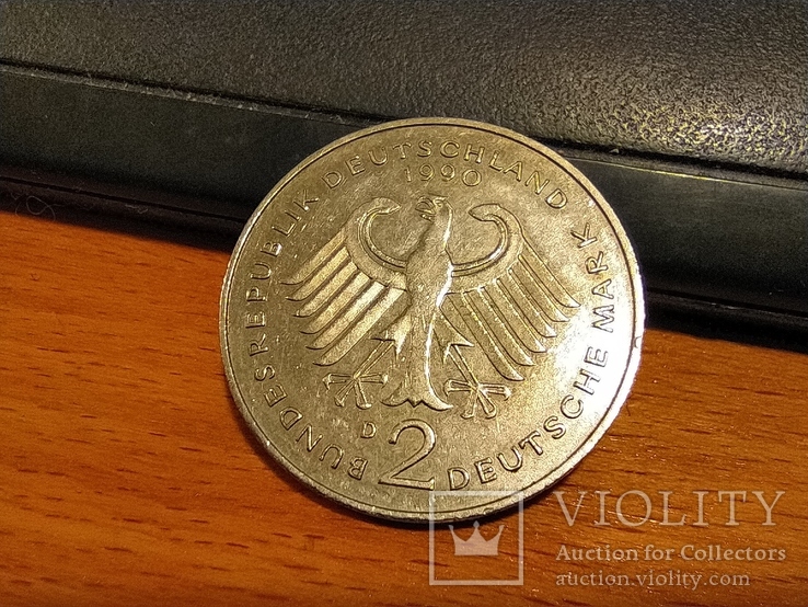 2 марки 1990 года, Германия (11В5)