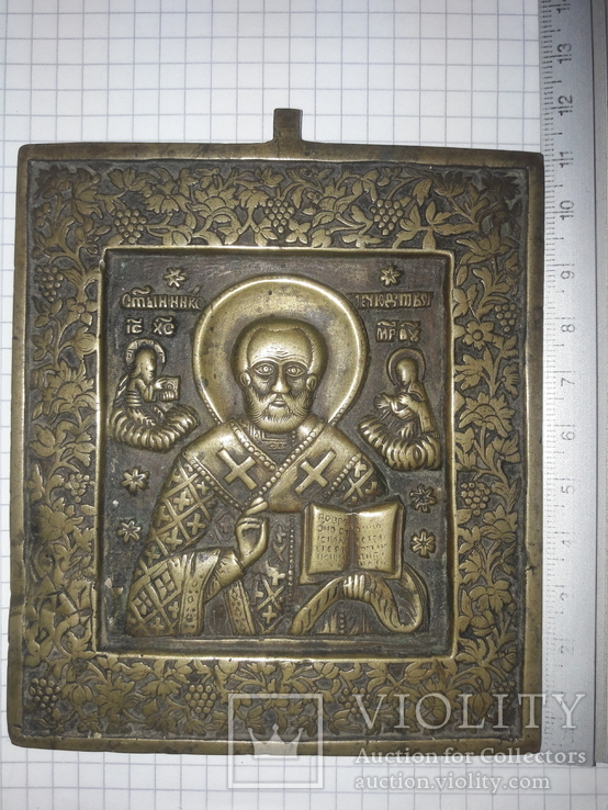 Икона Святого Николая Чудотворца, фото №3