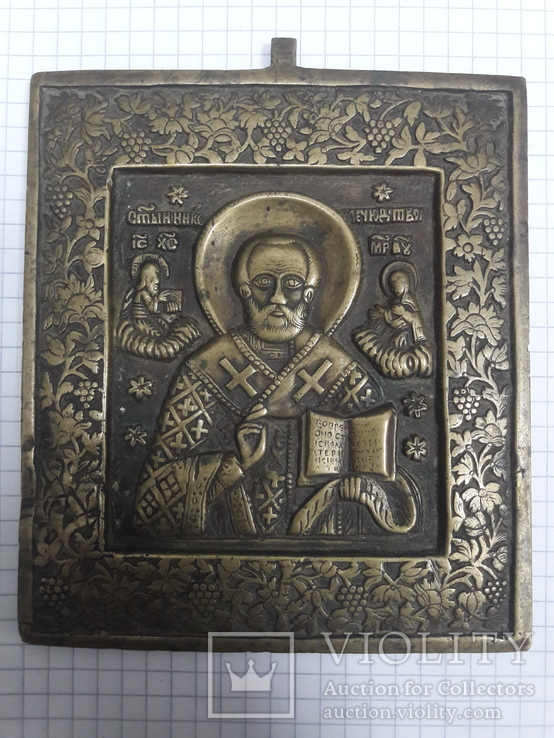Икона Святого Николая Чудотворца, фото №10