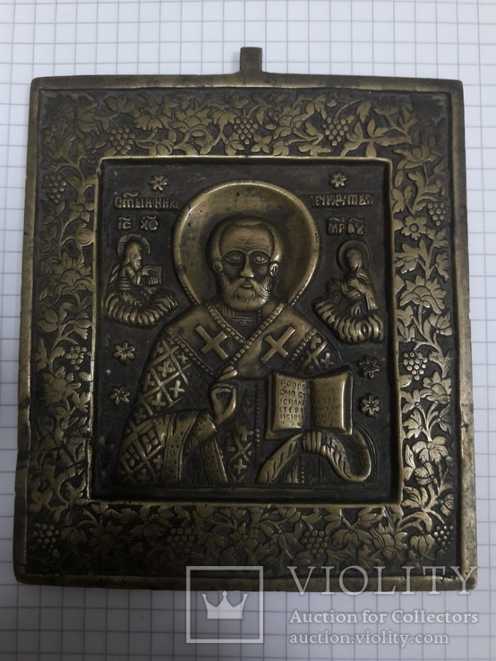 Икона Святого Николая Чудотворца, фото №11